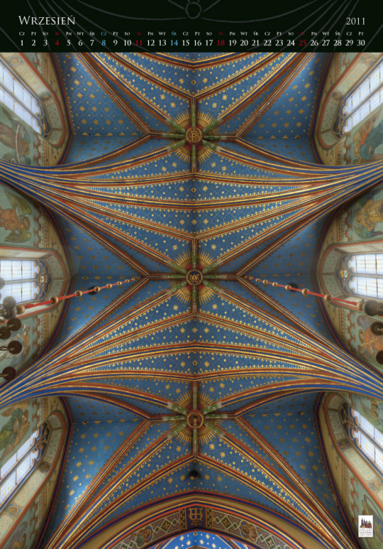600th anniversary of the Cathedral - calendar, september