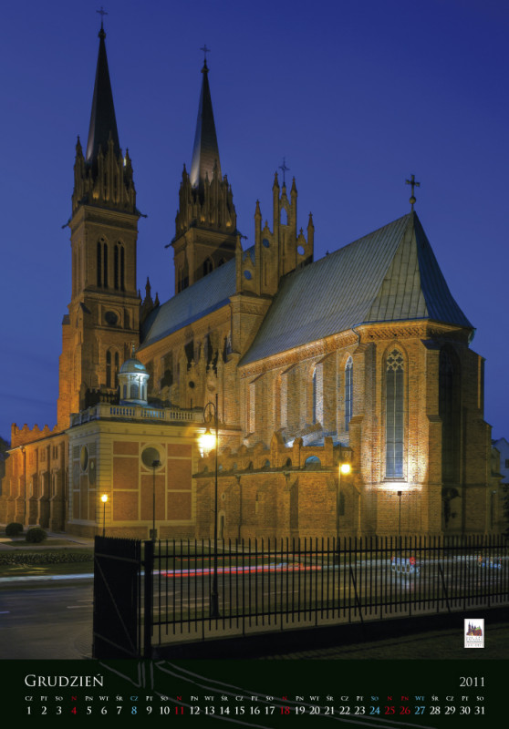 600th anniversary of the Cathedral - calendar, december