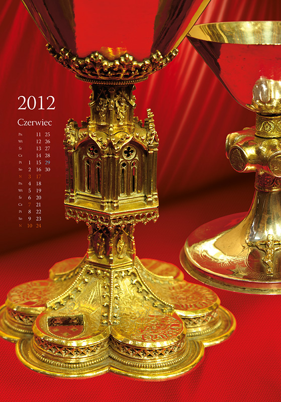 Treasures of Cathedral - calendar, june